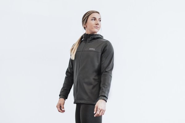 Dámské Bundy Nobull Softshell Jacket Tmavě Šedé | 8WXKVXFF