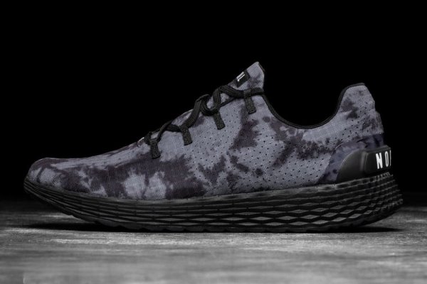 Dámské Běžecké Boty Nobull Tie-dye Ripstop Runner Tmavě Šedé | VUAYLF9E