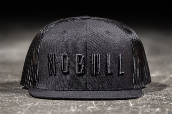 Dámské Klobouky Nobull Byty-brim Trucker Černé | MPWV5I6A