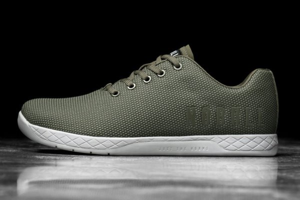 Dámské Sportovní Boty Nobull Arctic Trainer Olivy Zelené | FURL6MW9