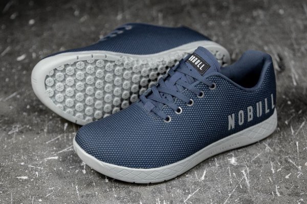 Dámské Sportovní Boty Nobull Denim Trainer Tmavě Blankyt | JELA88BB