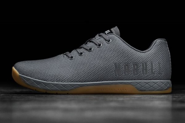 Dámské Sportovní Boty Nobull Gum Trainer Tmavě Šedé | XIFKUNNL