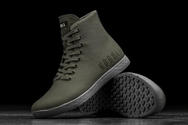Dámské Sportovní Boty Nobull High-top Trainer Šedé | GLXWVCV0
