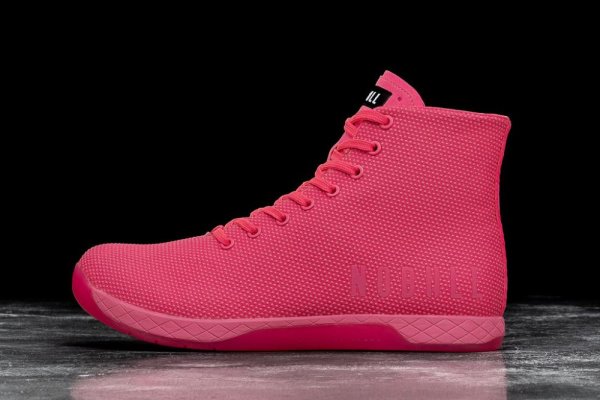 Dámské Sportovní Boty Nobull High-top Trainer Růžové | XT732KVU