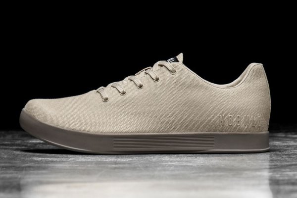 Dámské Sportovní Boty Nobull Oat Fallen Rock Platene Trainer Béžový | 1HGU7E77