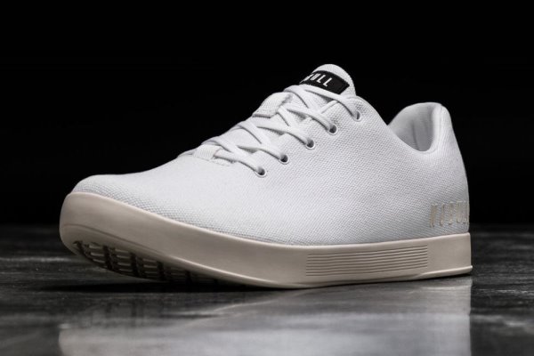 Dámské Sportovní Boty Nobull Platene Trainer Bílé | PI19ZE1Y