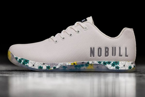 Dámské Sportovní Boty Nobull Spring Fling Trainer Šedé | 189X33TC