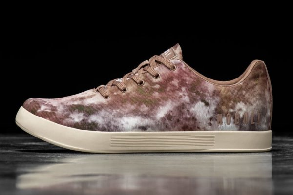 Dámské Sportovní Boty Nobull Tie-dye Platene Trainer Béžový | LU84DVNL