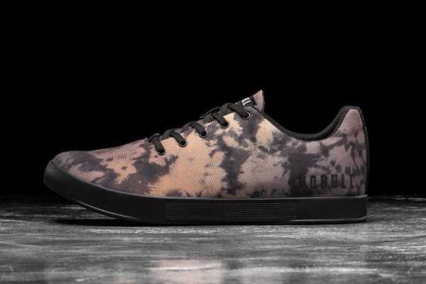 Dámské Sportovní Boty Nobull Tie-dye Platene Trainer Káva | ZFIIWEVB