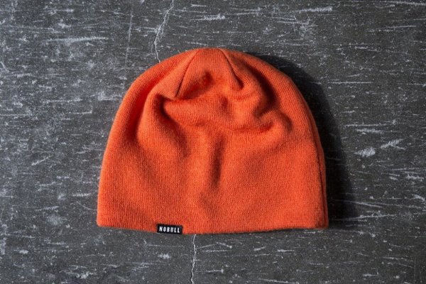 Dámské Čepice Nobull Fitted Beanie Oranžové | H8LIZYRK
