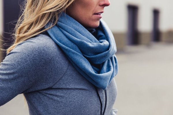 Dámské Šátky Nobull To & From Infinity Scarf Šedé Blankyt | MF68RXK3