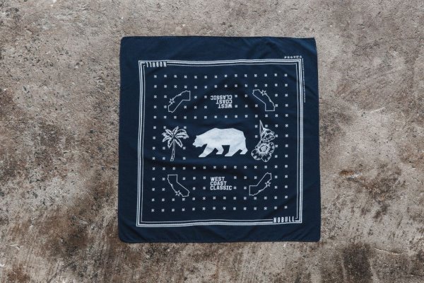 Pánské Bandana Nobull Bandana Tmavě Blankyt | DHTICHKT
