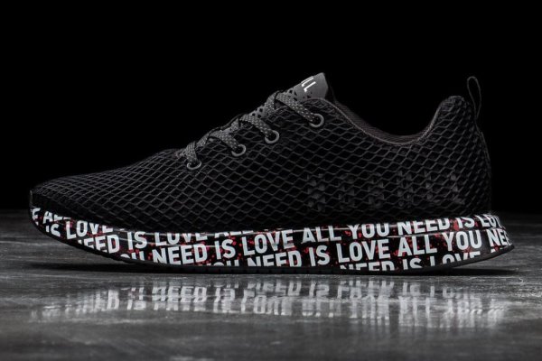 Pánské Běžecké Boty Nobull All You Need Is Love Mesh Runner Černé | 27HUVVHF