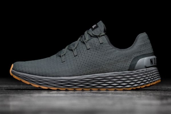 Pánské Běžecké Boty Nobull Ripstop Runner Tmavě Šedé | 72T4QROM