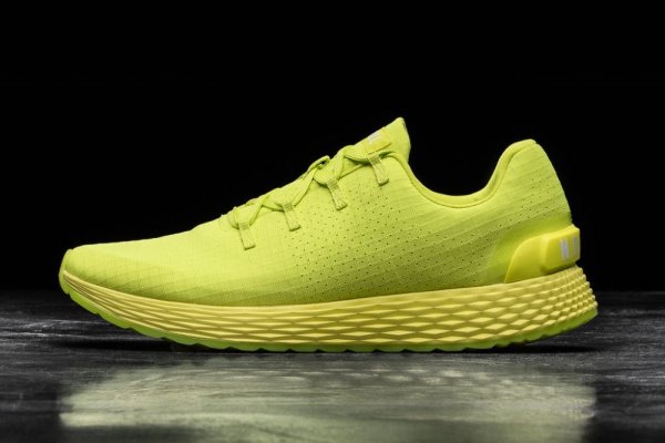 Pánské Běžecké Boty Nobull Ripstop Runner Světle Zelene | 886B2764