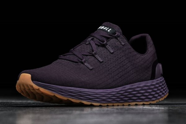 Pánské Běžecké Boty Nobull Ripstop Runner Fialové | EI6ZFCLK
