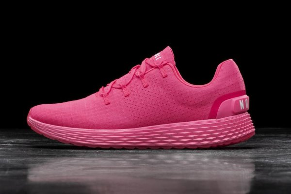 Pánské Běžecké Boty Nobull Ripstop Runner Růžové | LXLCTML5