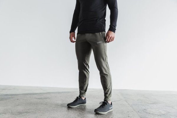 Pánské Jogger Nobull Jogger Zelene | 63WGM7OZ