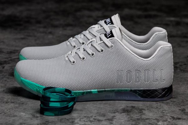 Pánské Sportovní Boty Nobull Arctic Tide Trainer Šedé | 6E001QKR