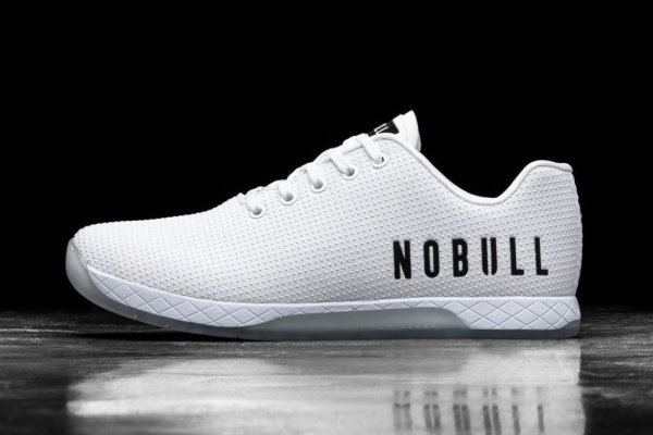Pánské Sportovní Boty Nobull Crossfit® Trainer Bílé | RSM0RJ2R