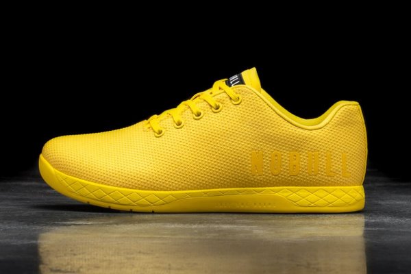 Pánské Sportovní Boty Nobull Drop Trainer Citrón | GTNMUW79