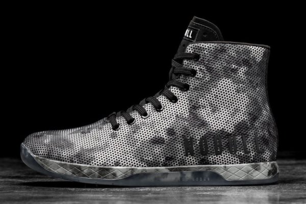 Pánské Sportovní Boty Nobull High-top Tie-dye Trainer Šedé | JGRAPIYI