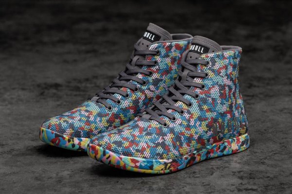 Pánské Sportovní Boty Nobull High-top Wild Trainer Viacfarebný | QPI34A0E
