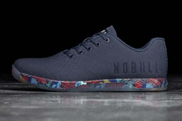 Pánské Sportovní Boty Nobull Oasis Trainer Tmavě Blankyt | AT1XX3TY