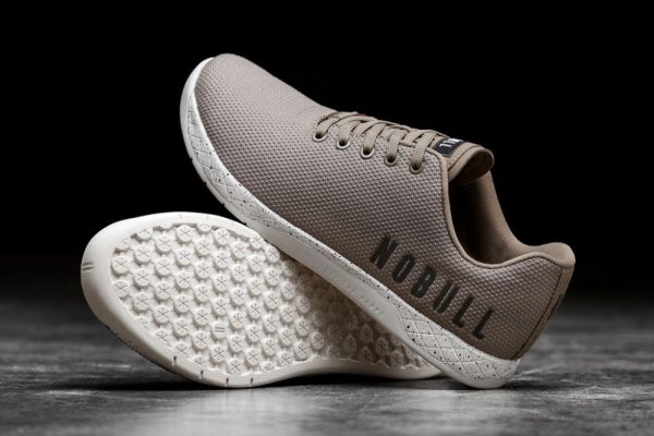 Pánské Sportovní Boty Nobull Speckle Trainer Olivy Zelené | 5HUL25C9