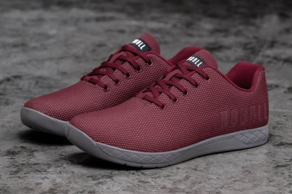 Pánské Sportovní Boty Nobull SuperFabric® Trainer Tmavě Červené Šedé | HGB5C9C4