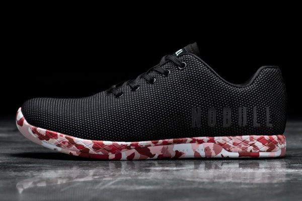 Pánské Sportovní Boty Nobull Wild Berry Trainer Šedé Červené | F8NF3U0K