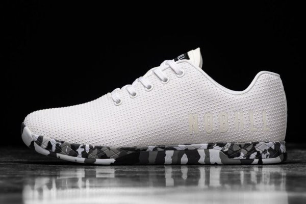 Pánské Sportovní Boty Nobull Wild Granite Trainer Bílé Šedé | P22VHBKY