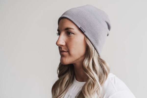 Pánské Čepice Nobull Fitted Beanie Šedé | NST3AH71