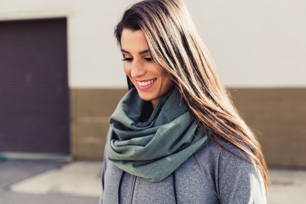 Pánské Šátky Nobull To & From Infinity Scarf Olivy Zelené | LJANSNLL